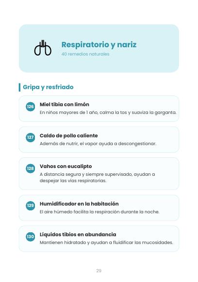 Página del capítulo Respiratorio y nariz