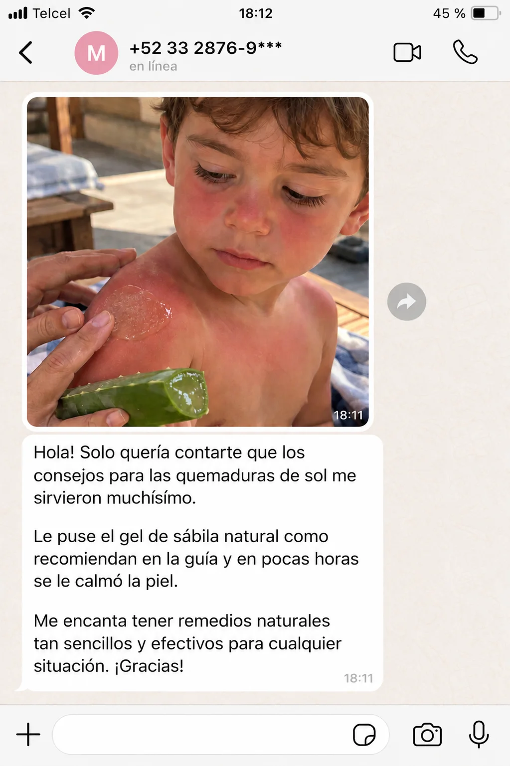 Testimonio sobre el laxante natural de la guía