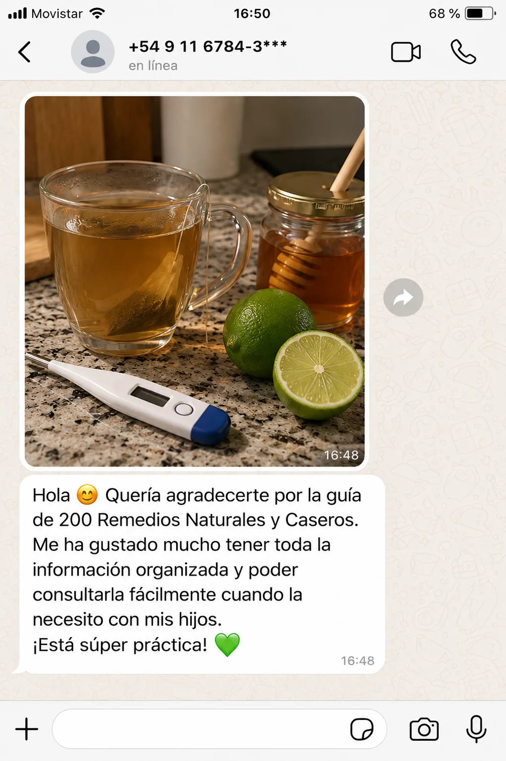 Testimonio de una mamá sobre la guía de 200 Remedios Naturales y Caseros